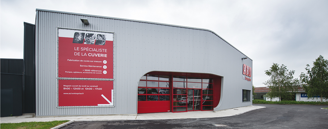 Magasin ACI Inox Entreprise - Locaux commerciaux Œuilly